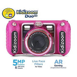 VTech KidiZoom Duo DX Digital Selfie Camera with MP3 Player, Pink