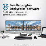 Kensington SD4780P Displaylink USB-C Docking Station for Windows, MacBooks an...