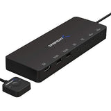 SABRENT KVM Switch, USB-C, 1-PC to 1-Display with 60 Watt Power Delivery (USB...