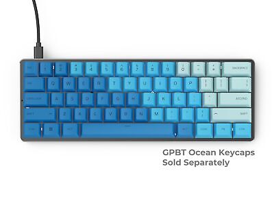 Glorious Custom Gaming Keyboard - GMMK 60% Percent Compact Barebone - USB C W...