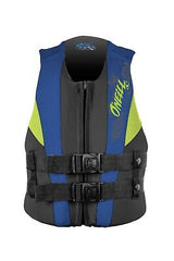 O'Neill Youth Reactor USCG Life Vest One Size Black/Pacific/Dayglo