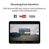 Accsoon SeeMoB HDMI to USB C Video Capture Adapter for iPhone and iPad,Suppor...