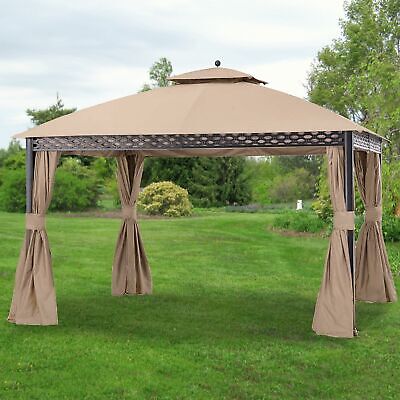 Garden Winds Replacement Canopy for The Pinehurst Dome Gazebo - Riplock 350 -...