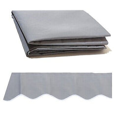 12' x 10' Retractable Patio Awning Replacement Fabric Cloth, Durable Exterior...