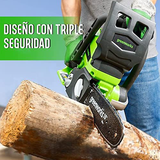 Greenworks 24V 10" Cordless Chainsaw, 2.0Ah Battery and (2.0Ah) Gen 1