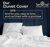 Egyptian Cotton Duvet Cover King Size 1000 Thread Count 100% Egyptian Cotton ...