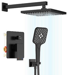 Gabrylly Shower System, 10 Inches Rain Shower Heads with Handheld Spray Combo...