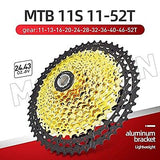 VG SPORTS 8/9/10/11/12 Speed Ultra-Light Bike Cassette for Mountain Bike 11-4...