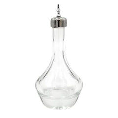 Spill-Stop 800-20 Bitters Bottle, Stainless Steel Screw on Dasher Cap, Glass ...