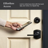 Level Home Inc Lock Smart Lock, Keyless Entry, Matte Black