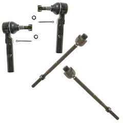 TRQ Front Tie Rod Set Compatible with 1999-2006 Chevrolet Silverado 1500 2007...