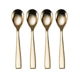 Mikasa Delano Gold Plated 20-Piece Stainless Steel Flatware Set, Service for 4