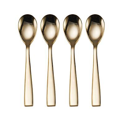 Mikasa Delano Gold Plated 20-Piece Stainless Steel Flatware Set, Service for 4