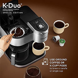 Keurig® K-Duo Special Edition Single Serve K-Cup Pod & Carafe 12-Cup, Silver