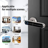 Smart Lock,CATCHFACE Fingerprint Door Lock Keyless Entry Door Lock Biometric ...