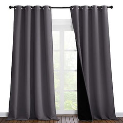 NICETOWN 100% Blackout Blinds, Laundry Room Decor Window Treatment Curtains f...