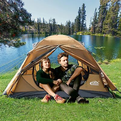 2-3 Person Tent Backpacking Tent, Waterproof Windproof 4 Season Tent for Camp...