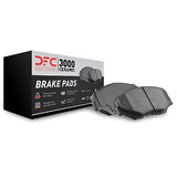 Dynamic Friction Company 3000 Ceramic Brake Pads 1310-2074-00-Front Set