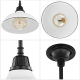 JONATHAN Y JYL7611A Jasper 12.25" 1-Light Farmhouse Industrial Indoor/Outdoor...