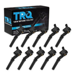 TRQ Ignition Coil Set Compatible with 97-19 Ford ICA61511