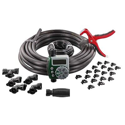 Orbit 61014 Garden Box Drip Irrigation Drip Watering Kit with 1-Outlet Digita...