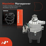 A-Premium Ignition Distributor with Cap and Rotor Compatible with Toyota Coro...