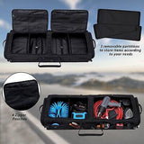 Under Seat Storage Bag Fit for SuperCrew Cab, Collapsible Truck UnderSeat Org...