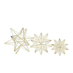 CosmoLiving by Cosmopolitan Metal Star Decorative Sculpture Home Decor Statue...