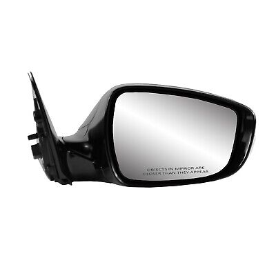 Fit System Passenger Side Mirror for Hyundai Veloster, black w/PTM cover, w/p...