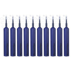 Xunsomten-10pcs Optical Fiber Cleaner Pen LC/MU Fiber Optic Cleaner Pen Fiber...