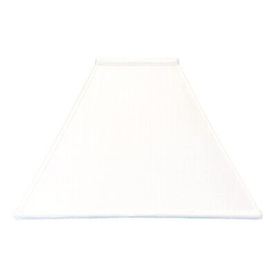 Royal Designs Square Sharp Corner Basic Lamp Shade, White, 6 x 18 x 13