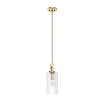 Hunter - Gatz 1-light Alturas Gold, Mini Pendant Light, Dimmable, Modern Styl...