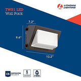 Lithonia Lighting TWR1 LED ALO SWW2 UVOLT PE DDBTXD LED Wall Pack with Switch...