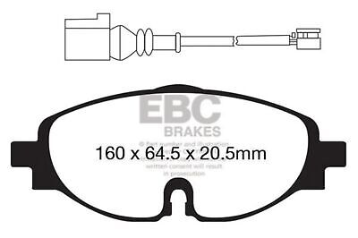 EBC Brakes Redstuff 3000 Series Sport Brake Pad Set DP32150C to Fit SKODA,AUD...