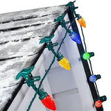 C9 LED Christmas Lights Outdoor, 66 Feet 100 LED Strawberry String Lights wit...