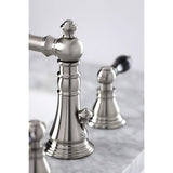 Kingston Brass FSC1978AKL Duchess Widespread Bathroom Faucet, Brushed Nickel