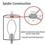 Aspen Creative 32267A Transitional Hardback Empire Shaped Spider Construction...