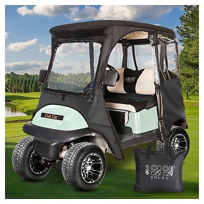 10L0L Deluxe Golf Cart Enclosure 2 Passenger for Club Car Precedent, Onward &...