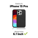 ZAGG Denali Snap iPhone 15 Pro Case - Drop Protection (16ft/5m), Dual Layer T...