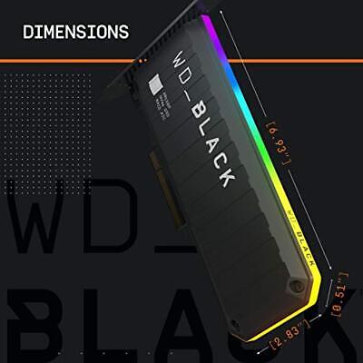 WD_BLACK 1TB AN1500 NVMe Internal Gaming Solid State Drive SSD 1TB, Black