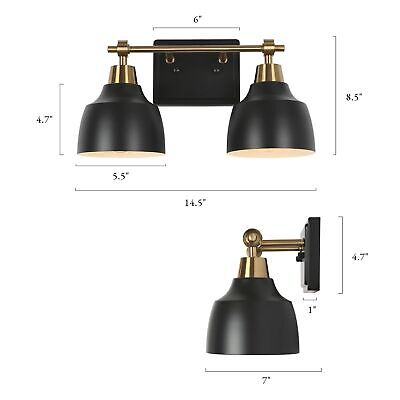 classy leaves Bathroom Light Fixtures, 2-Light Farmhouse Vanity Lights for Ba...