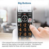 AT&T BL102-3 DECT 6.0 3-Handset Cordless Phone for Home with Answering Machin...