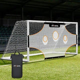 PROGOAL Soccer Goal Target Training Nets - 24x8FT/17x6.6FT/11x6FT Soccer Trai...