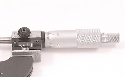 HHIP 4200-0020 Digit Readout Micrometer, 0001" Graduation, 0-1" 0-1" Single