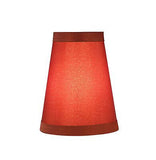 Aspen Creative 32659-6B, Empire Clip-On Chandelier Lamp Shade, Redwood, 2 1/2...