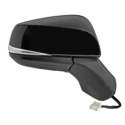 Passenger Side Mirror for Toyota Highlander, Highlander Hybrid, (textured bla...