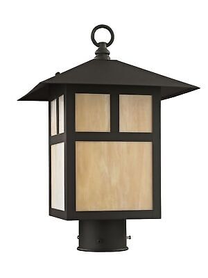 Livex Lighting 2134-07 Montclair Mission 1 Light Outdoor Bronze Finish Solid ...