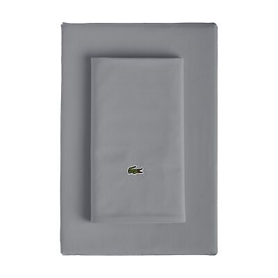 Lacoste 4-Piece Cooling Sheet Set, Light Grey, Cal King California King