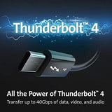 Kensington AD2010T4 Thunderbolt 4 Dual 4K Docking Station, 96W 4