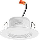 Juno RB4 SWW5 CP6 MW M2 RetroBasics Downlight Trim Kit, Switchable LED White,...